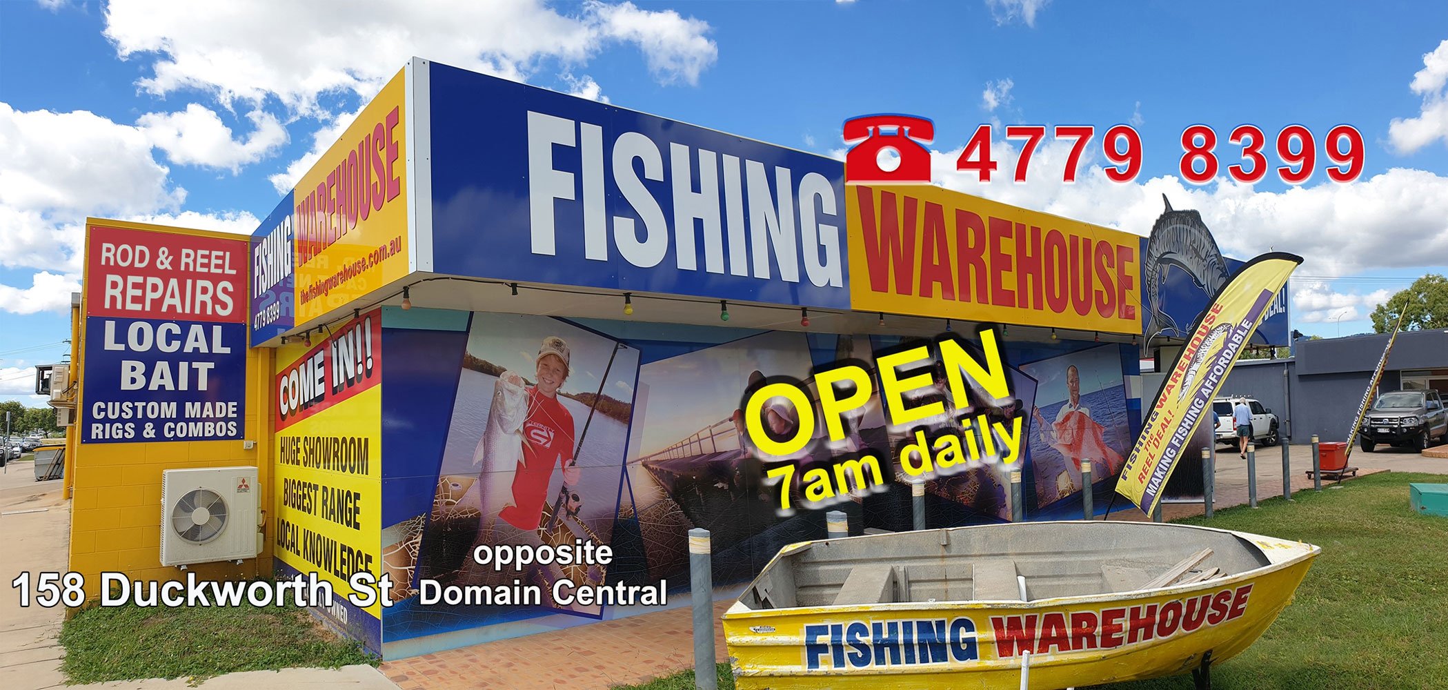 The Fishing Warehouse – Townsvilles Premier Tackle Store